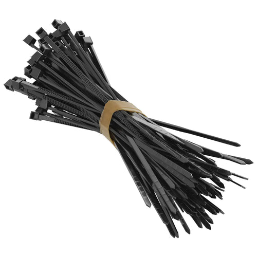 ServoCity Zip Tie (100mm Length, Black) - 100 Pack