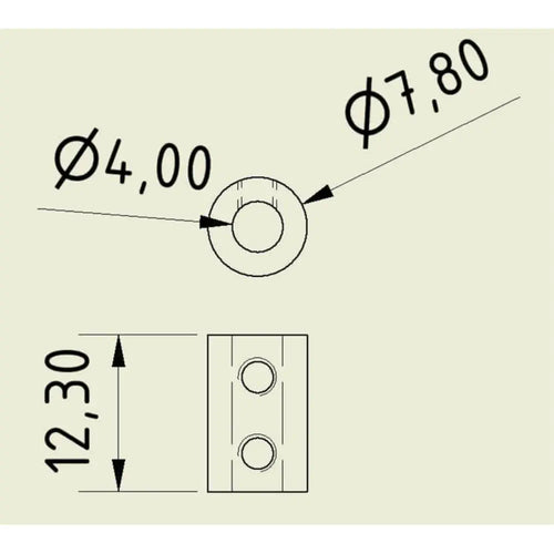 JSumo Set Screw Shaft Coupler 4mm to 4mm (Pair)