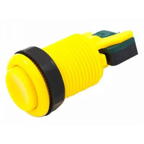 Concave Button - Yellow