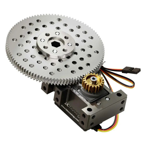 Shark-5 Servo Gearbox (0.70 Sec/60°, 14 rpm 2360 Oz-in Torque, 504° Rotation)