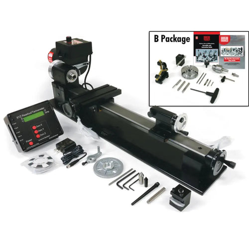 Sherline 17-Inch Benchtop Lathe with DRO Package B (Inch) (EU)