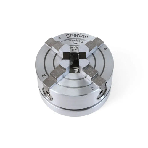 Sherline 2.5" 4-Jaw Independent Chuck (14mm x 1mm)