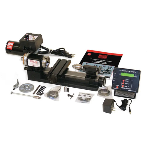 Sherline 8-Inch Tabletop Lathe with DRO Package A (Inch) (EU)