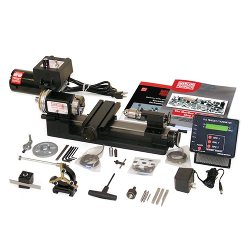 Sherline 8-Inch Tabletop Lathe with DRO Package B (Metric) (EU)