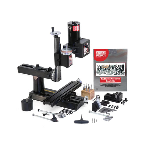 Sherline Manual 14-Inch 8-Direction Benchtop Mill Package A (Inch) (EU)