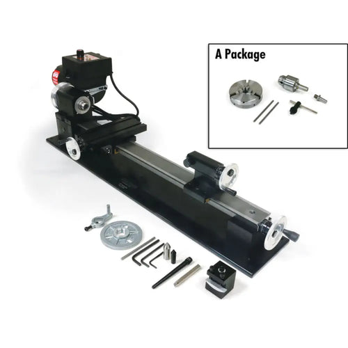 Sherline Manual 17-Inch Benchtop Lathe Package A (Metric) (EU)
