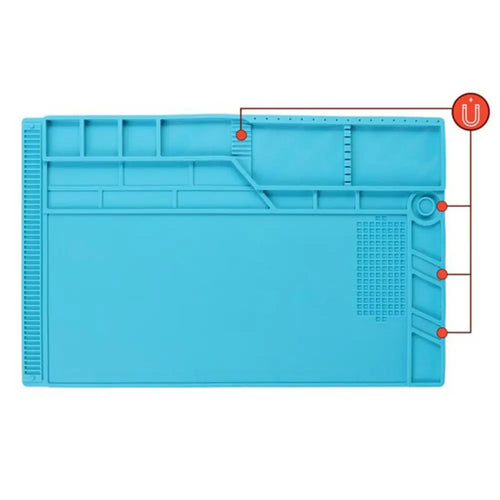 Silicone Soldering Mat 55 x 35 cm / 21.65 x 13.78 Inches