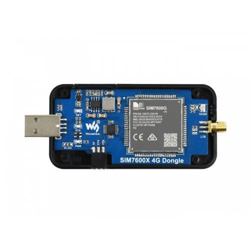 SIM7600G-H 4G DONGLE, GNSS Positioning, Global Band Support