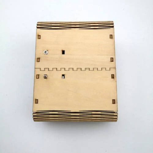 Simple Useless Box - Wooden Electronic Fun Box