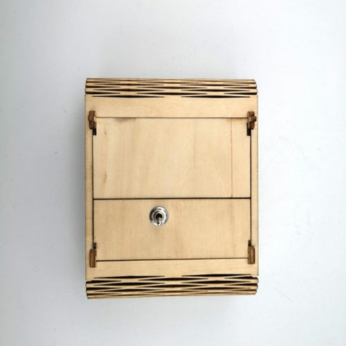 Simple Useless Box - Wooden Electronic Fun Box