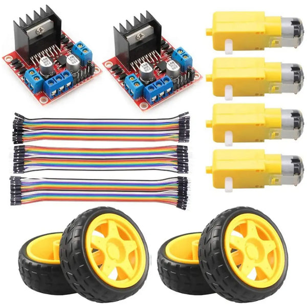 Smart Car Parts Kit fur Arduino RobotShop