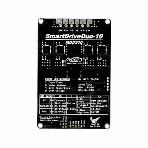 Cytron SmartDriveDuo Smart Dual Channel 10A Motor Driver