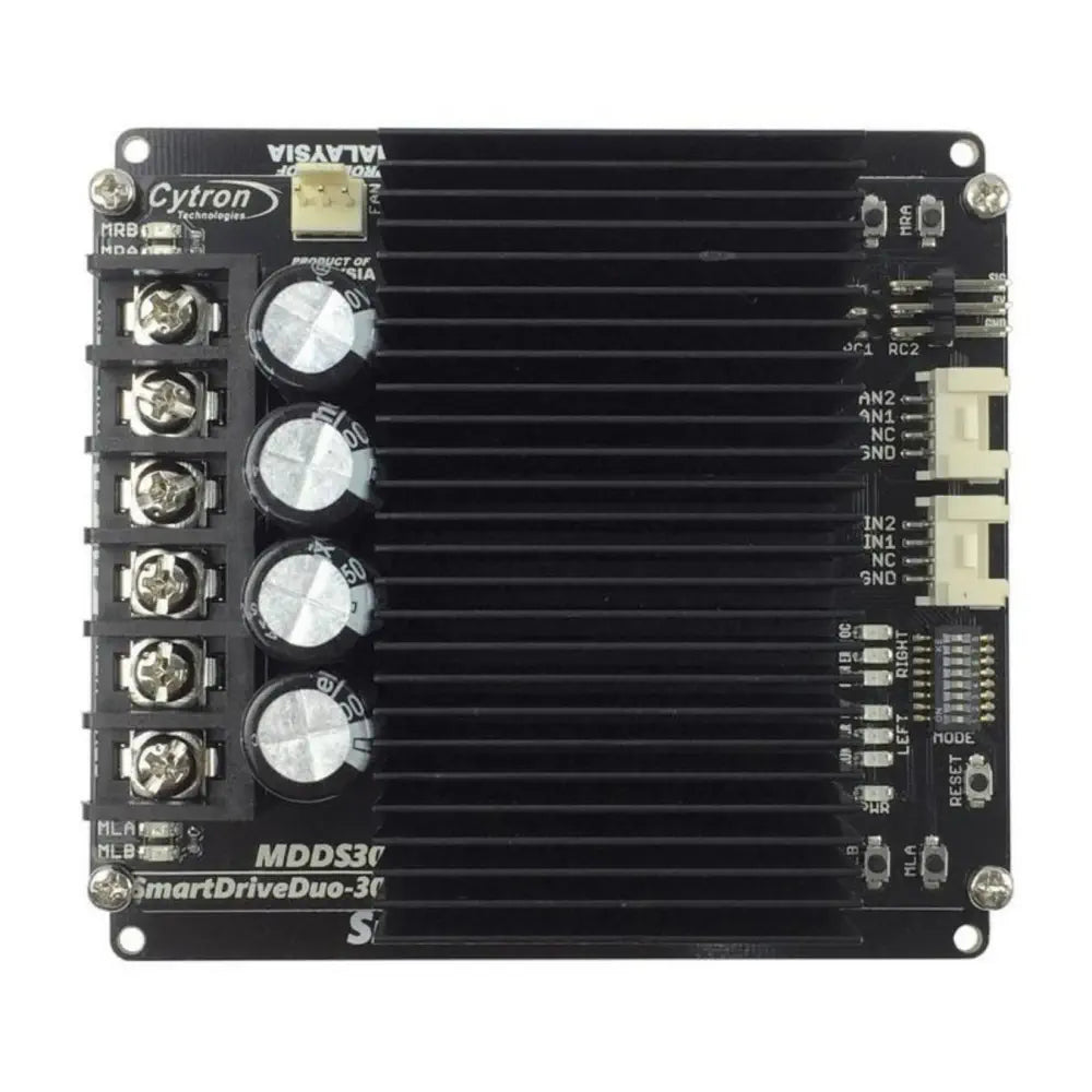 SmartDriveDuo Smart Dual Channel 30A Motor Driver - RobotShop