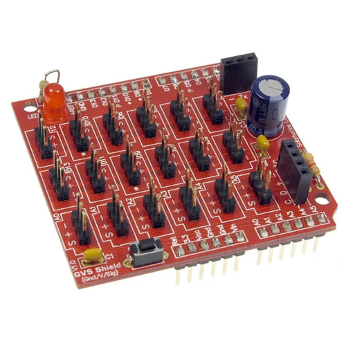 Solarbotics Ground/Voltage/Signal Arduino Shield