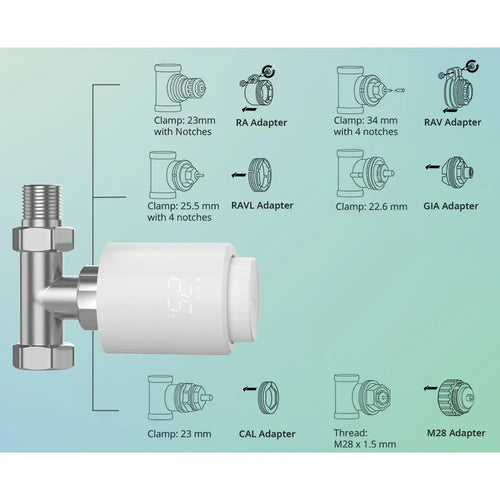 SONOFF Zigbee 3.0 Smart Thermostatic Radiator Valve TRVZB