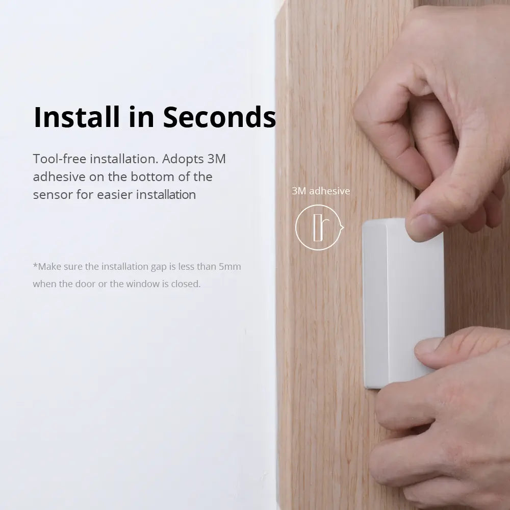 SONOFF DW2-Wi-Fi – Wireless Door/Window Sensor (1 pcs)