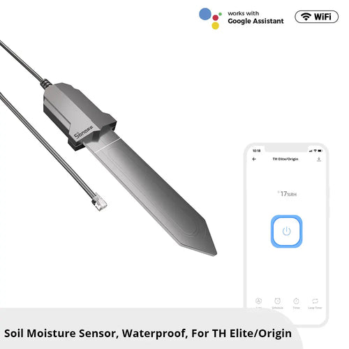 SONOFF MS01- Smart Soil Moisture Sensor w/ RJ9 Adapter