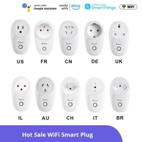 SONOFF S26R2 WiFi Smart Plug –EU/BR/UK (Type L)
