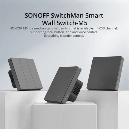 SONOFF SwitchMan Smart Wall Switch (M5-1c-86w)