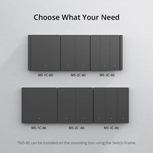 SONOFF SwitchMan Smart Wall Switch (M5-1c-86w)