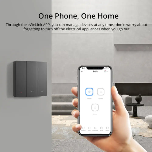 SONOFF SwitchMan Smart Wall Switch-M5 (2 Gang - Type 120)