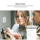 SONOFF TX Series WiFi Wall Switch (T1, EU, 1 Gang, White)