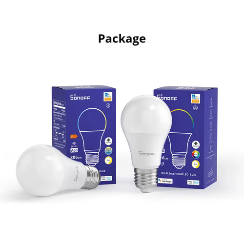 SONOFF Wi-Fi Smart LED Bulb (B05-BL-A60, 230V)