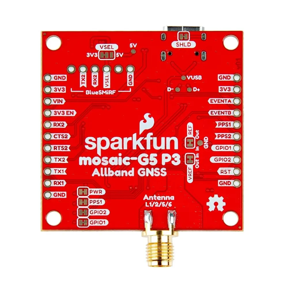 SparkFun GNSS RTK Breakout - mosaic-G5 P3