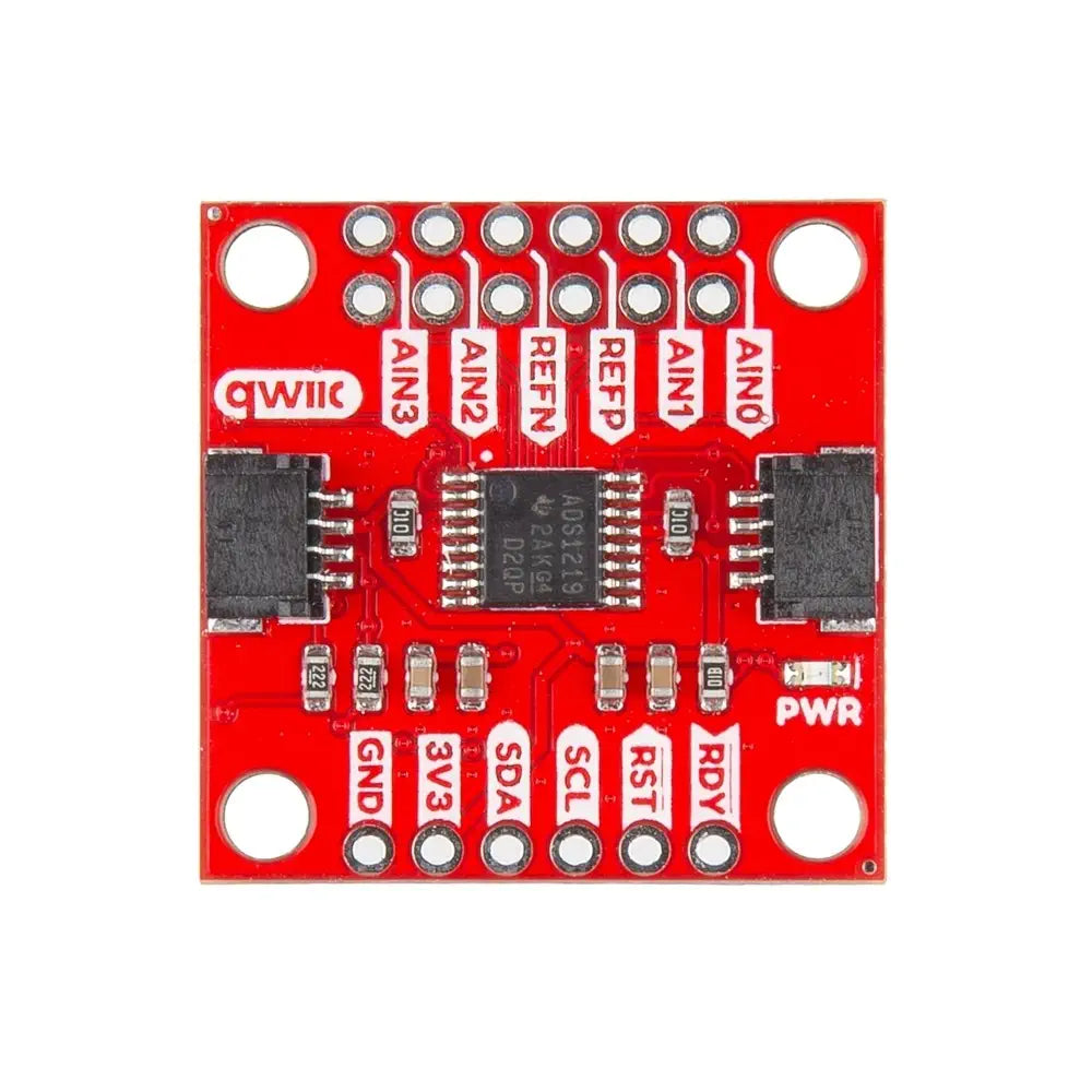 SparkFun Qwiic 24 Bit ADC - 4 Channel (ADS1219)