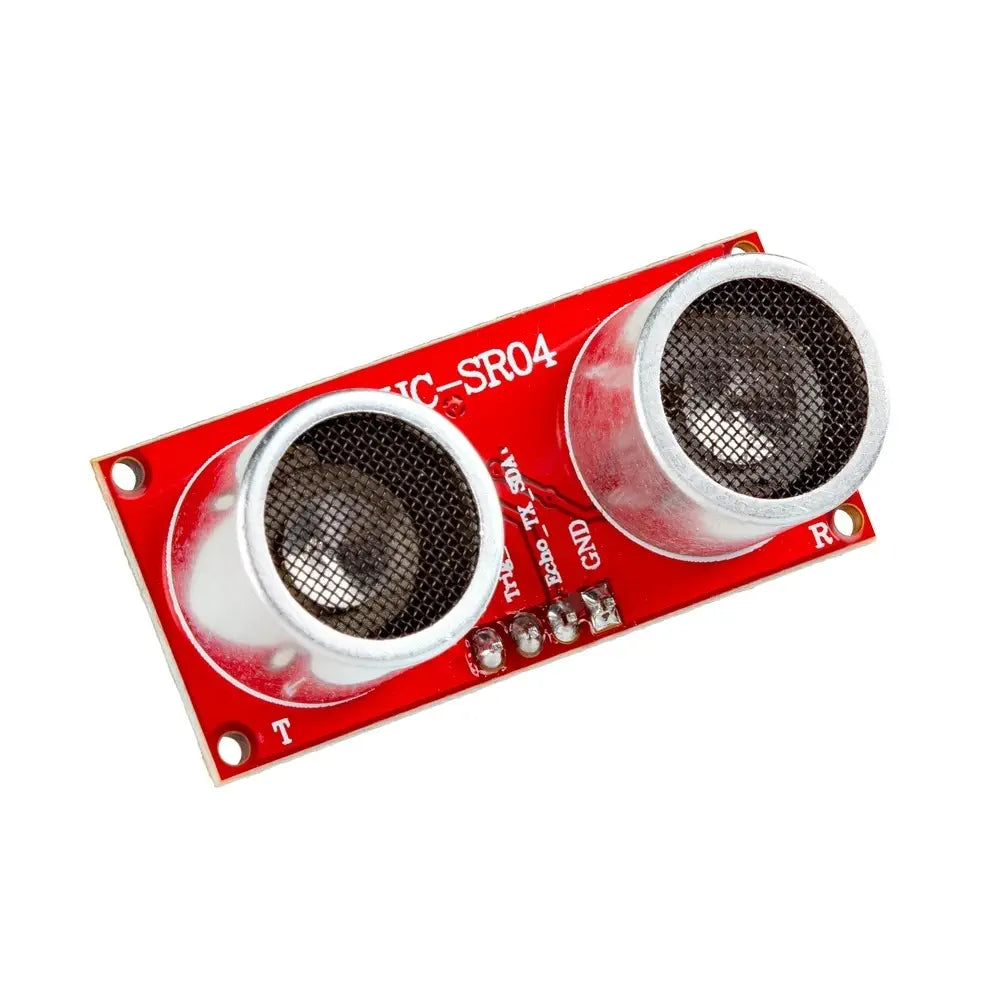 Sparkfun Ultrasonic Distance Sensor - 3.3V (HC-SR04), 180° (Red)