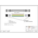 Sparkfun Jumper Wire - 0.1in., 5-Pin, 12in.