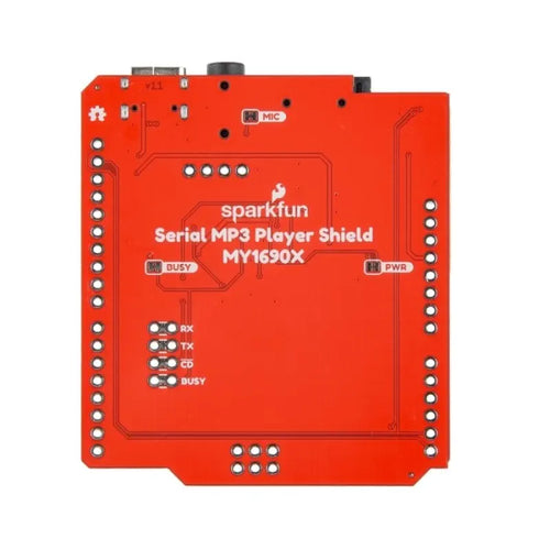 SparkFun Serial MP3 Player Shield - MY1690X-16S (Qwiic)