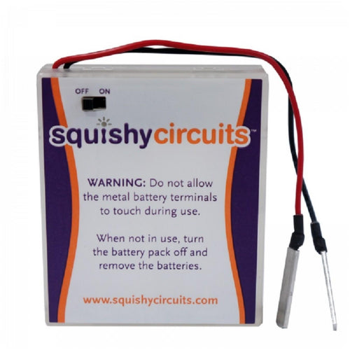 Squishy Circuits Battery Holder