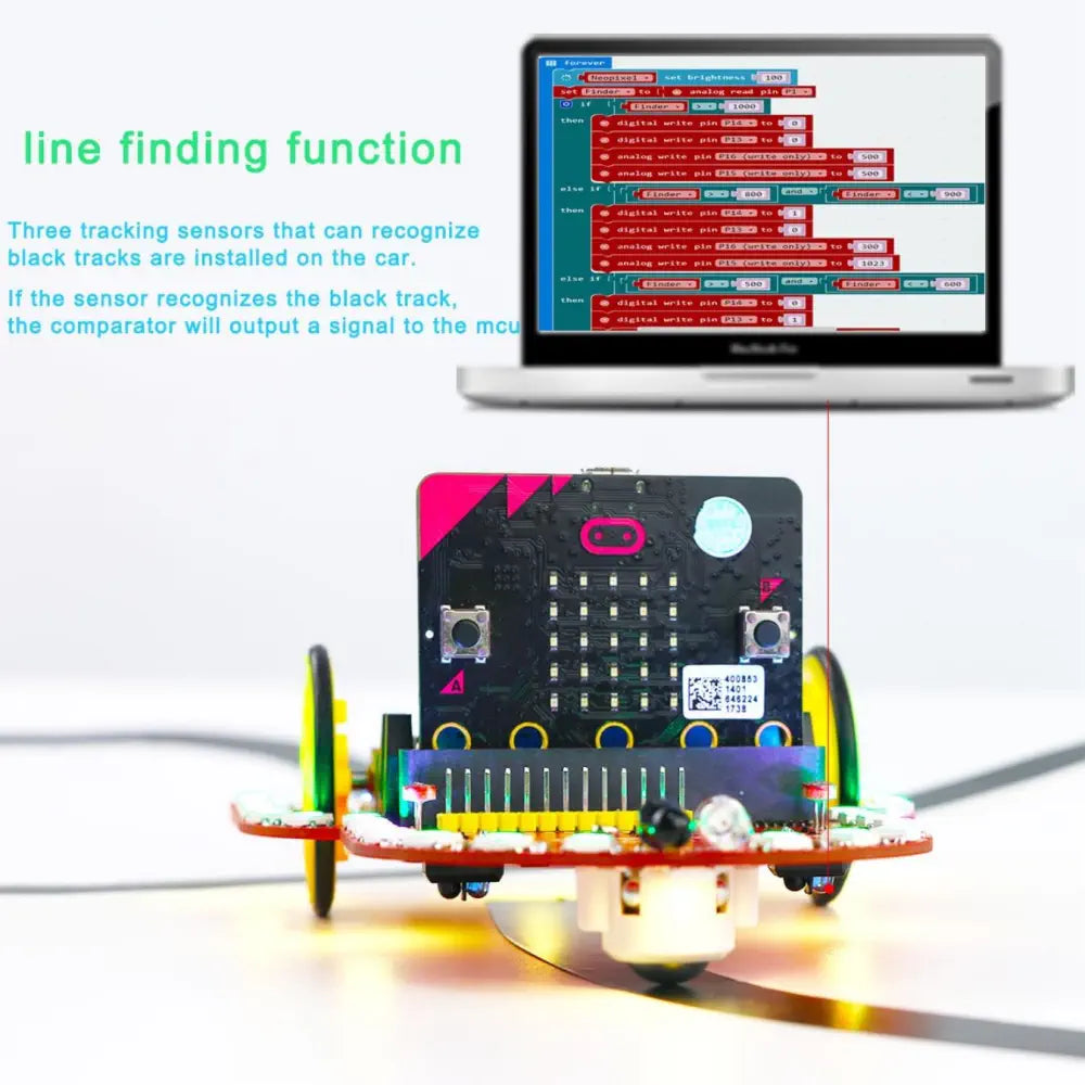 Adeept Smart Robot Car Kit Starry:bit with BBC micro:bit