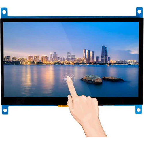 Sunfounder 7 Inch 1024x600 HDMI IPS LCD Capacitive Touchscreen for Raspberry Pi