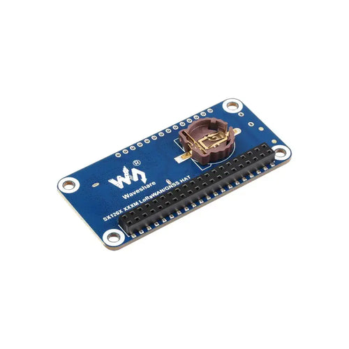 Waveshare SX1262 LoRaWAN Node Expansion Board for RPi, GNSS, CB Antenna, 433/470M