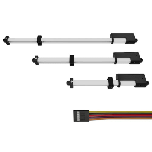 T16 Micro Linear Actuator, 200mm, 256:1, 12V w/ Potentiometer Feedback