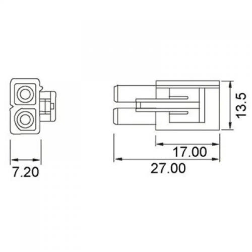 Tamiya Connector (Female, 3pk)