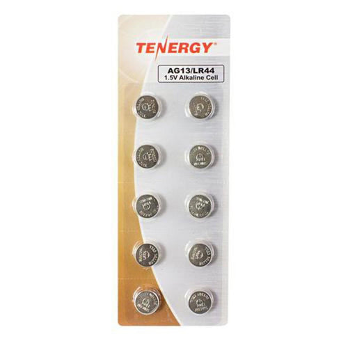 Tenergy 1.5V AG13 / LR44 Button Cells (10pk)