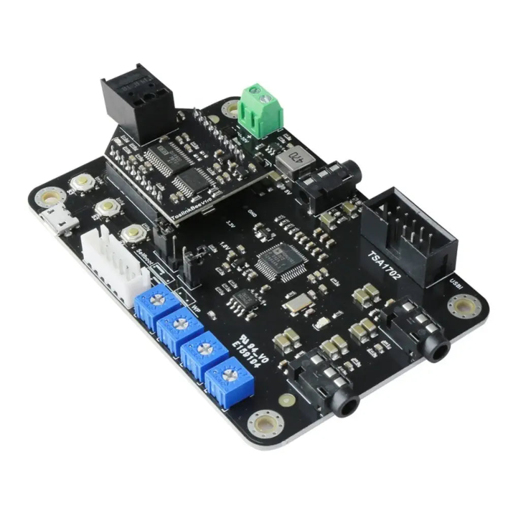 Tinysine TSA1702D SPDIF TOSLINK + DSP Audio Receiver Board