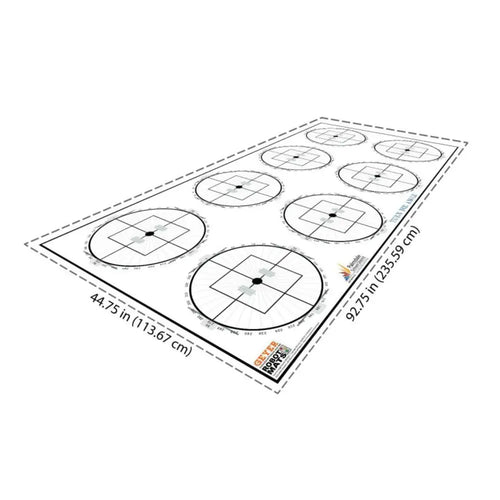 Turn For Angle Robotics Challenge Mat (FLL Size)