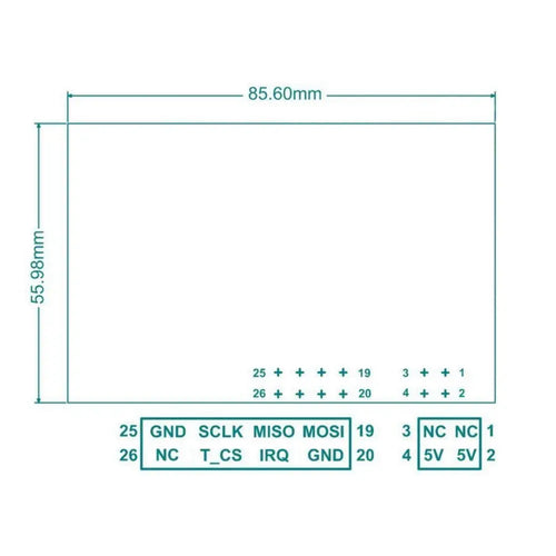 UCTRONICS 3.5-Inch TFT LCD Touch Screen w/ Pen for Raspberry Pi