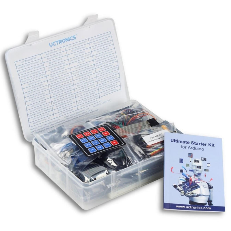 UCTRONICS Ultimate Starter Learning Kit for Arduino MEGA