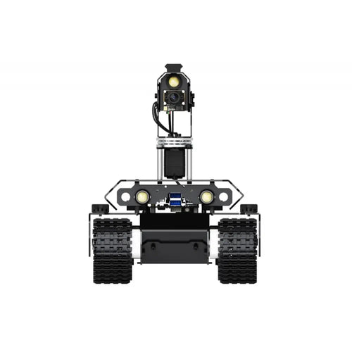 UGV Beast Tracked AI Robot, Dual Controllers, All-Metal Body for Raspberry Pi 4B w/ Pan/Tilt (No Pi, UK)