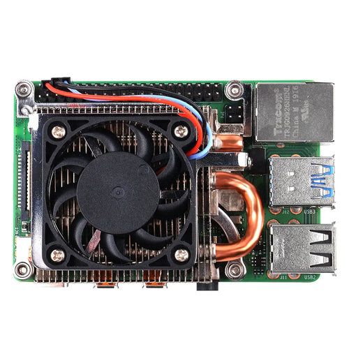 52Pi Ultra Thin Ice Tower Cooling Fan for Raspberry Pi 4 Model B CPU Fan