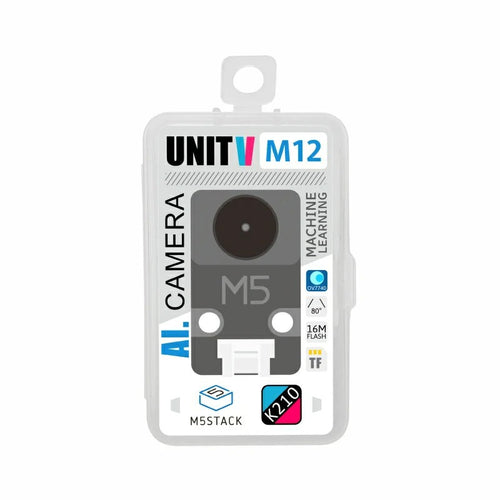 M5Stack UnitV K210 M12 AI Camera (OV7740)
