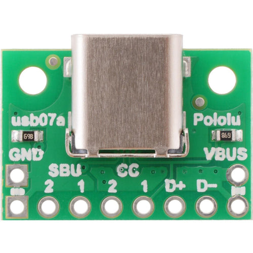 Pololu USB 2.0 Type-C Connector Breakout Board