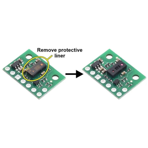 VL53L5CX ToF 8x8-Zone Distance Sensor 400 cm Carrier w/ Voltage Regulator