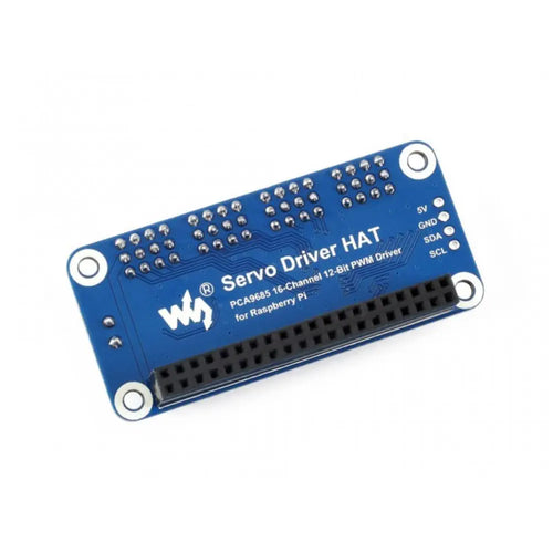 Waveshare 16-Channel 12-Bit PWM Servo Driver for Raspberry Pi