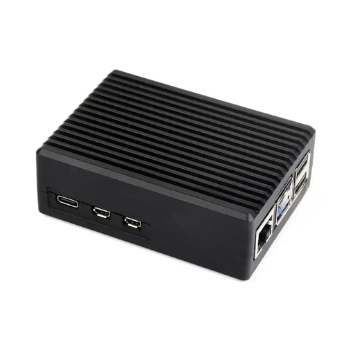 Waveshare Aluminum Stripe Grooved Case w/ Cooling for Raspberry Pi 5